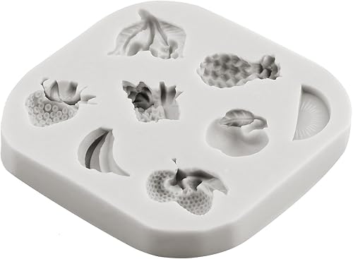 Miniatura 4 de Molde de silicona para frutas y verduras, rábano, tomate, berenjena, col, fondant, fresa, piña, para decoración de pasteles, decoración de cupcakes,
