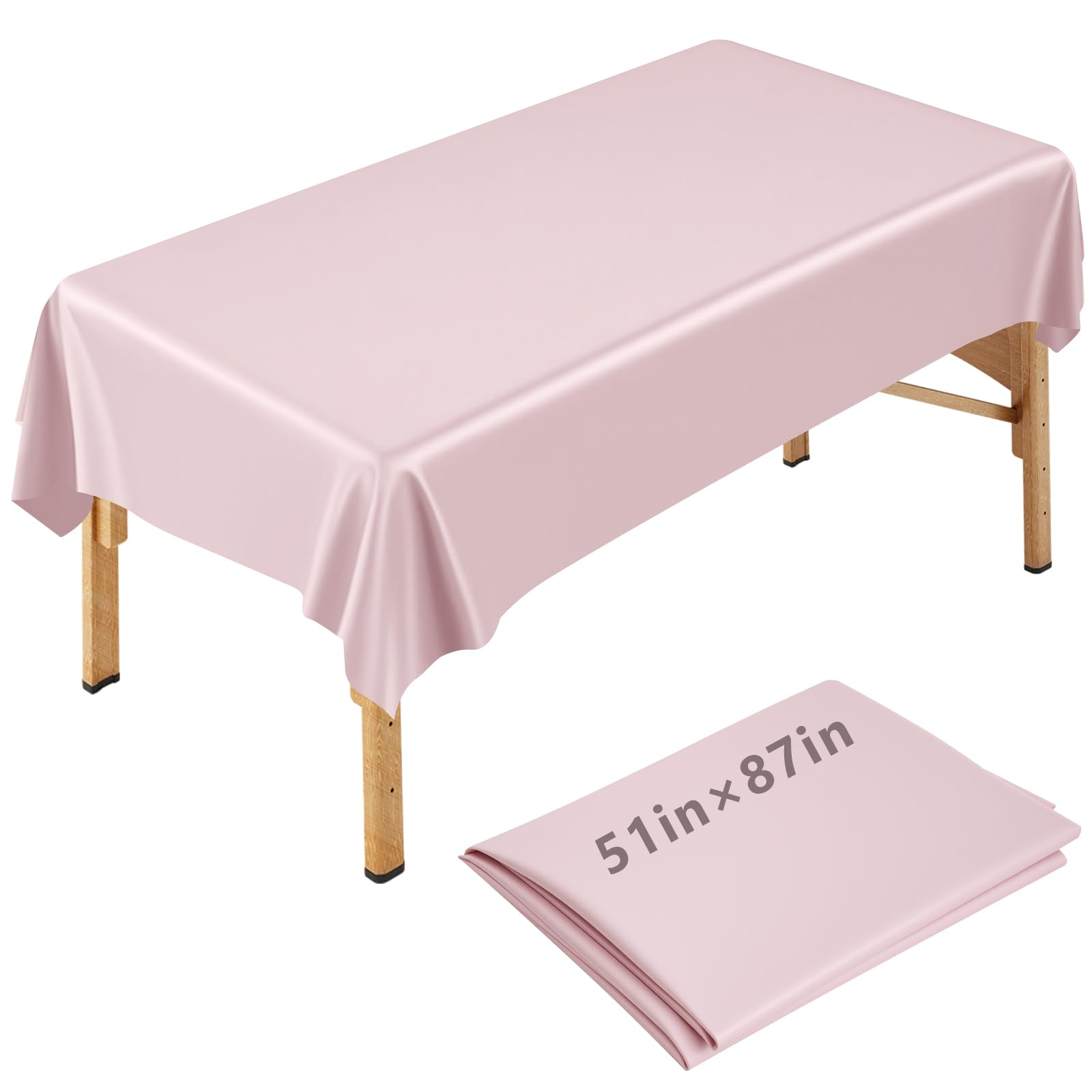 CroBlissful Wax Mat - Pink Massage Table Cover -1