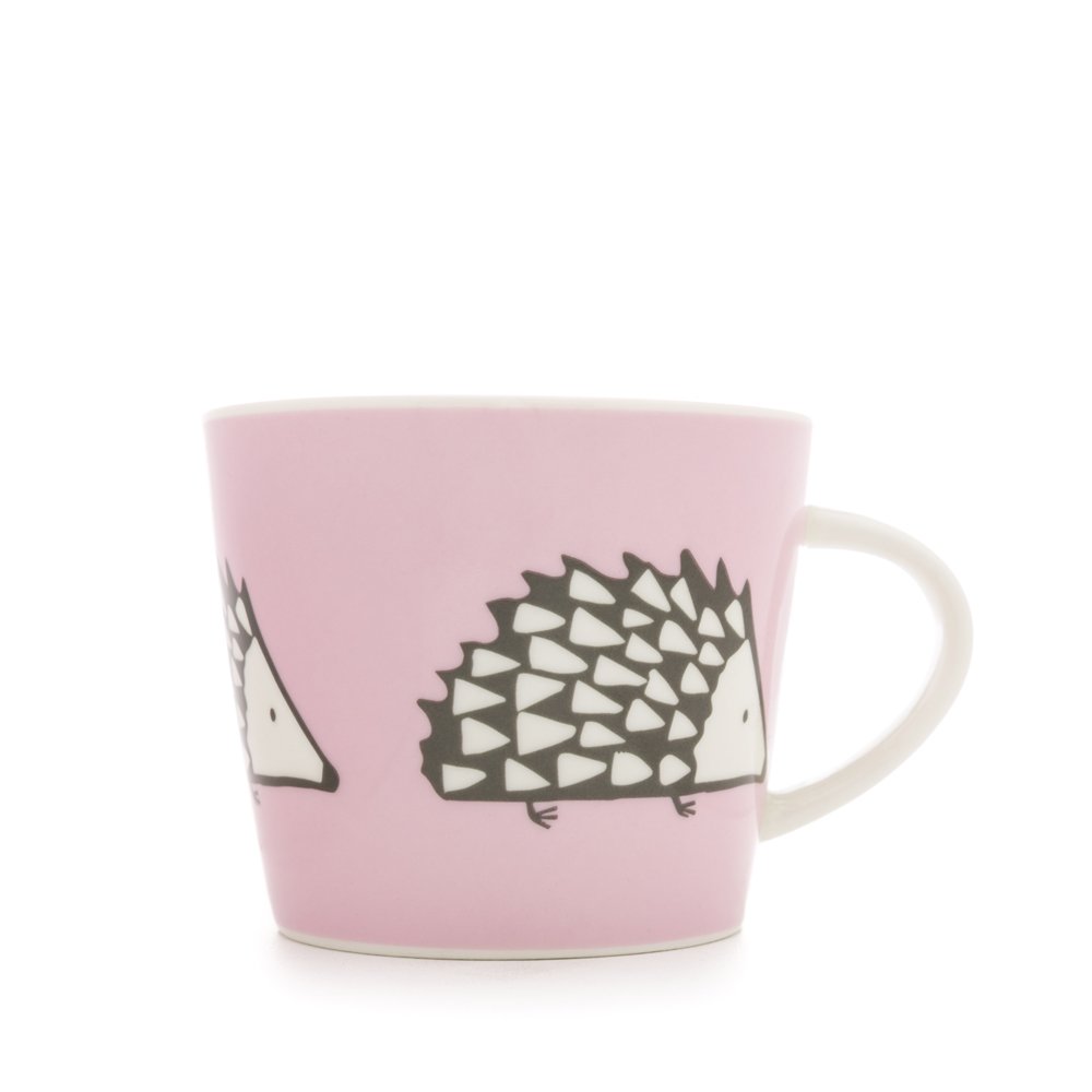 Scion Pink Keith Brymer Jones Collaboration Range - Living Mug Spike Ceramic Mug - 350Ml