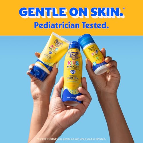 Image of Banana Boat Sport Kids Sunscreen Spray SPF 50, 6 oz (2 Pack)