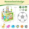 Jojoin Cubo Actividades Bebe - Madera Juguetes Niños 1 Año - Cubo de Habilidades Juguetes Montessori 1 2 Años - Brinquedos Bebe Educativos Regalo Juguete Niño 1 2 3 año #1