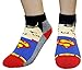 JJMax Boy's Cotton Blend Superhero Socks, 3 to 5 Years Old, 3 Pair, 3 to 5 years old