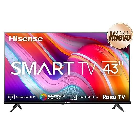 Hisense 43A4KR Serie 4 43" Full HD, Roku TV, HDR10 (2023)
