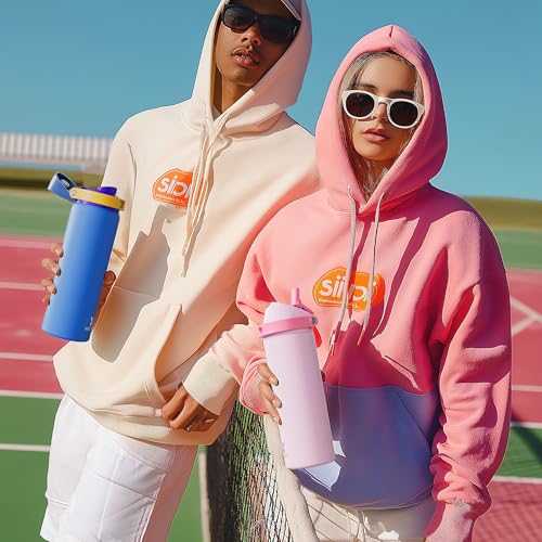 24 oz Insulated Water Bottle for Sports: Meoky&hellip;