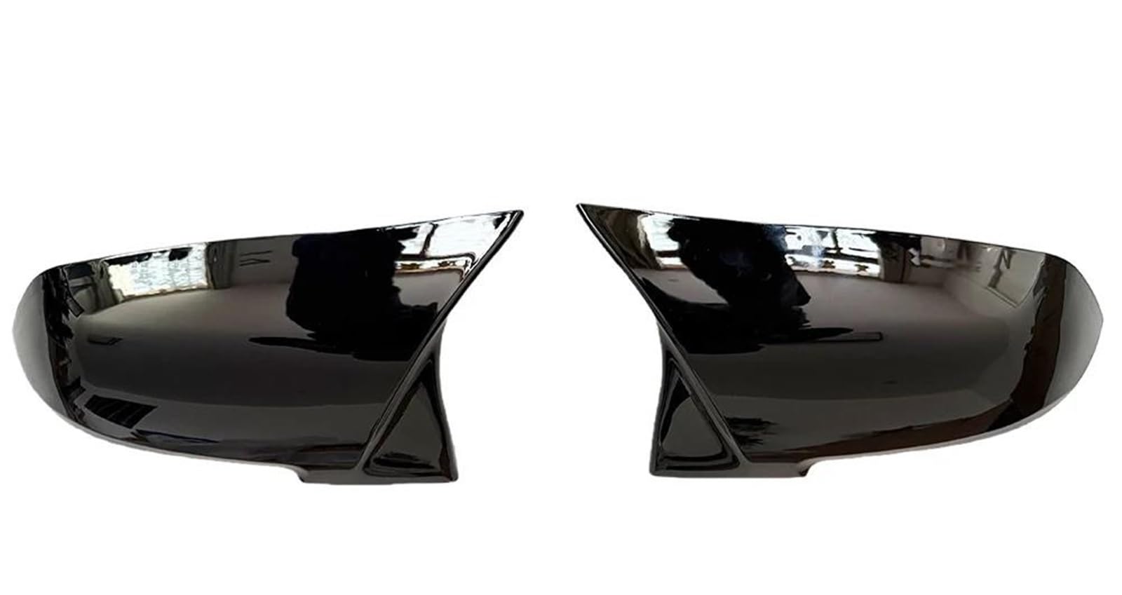 Calotta Specchio Per BMW Per 1 2 3 4 Serie F20 F30 F31 F32 F36 2012 - UP 320i 328i 330d 335i M3 M4 Look Sostituzione Stile Specchio Copertura(Glossy Black)