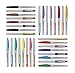 Papermate Flair Porous Point Stick Free-Flowing Liquid Pens, Blue Ink, Ultra Fine Point, Dozen, DZ - PAP8310152