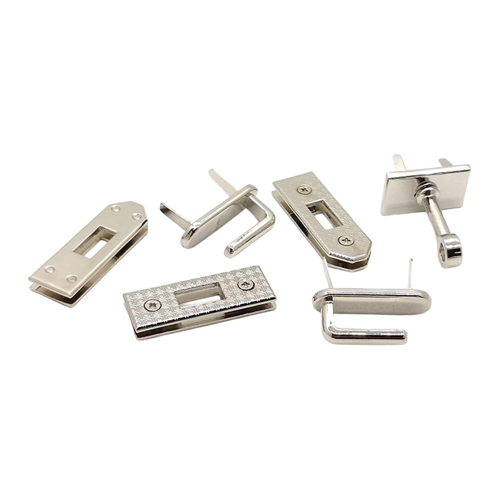 Msioytog Professional 6PCS Bag Hardware Tool Practical Metal Clasp for Luxury Purse Repair and Making Designs Metal Clasps