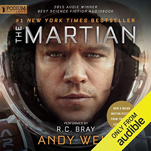 FREE SAMPLE: The Martian Audiolibro Por Andy Weir arte de portada