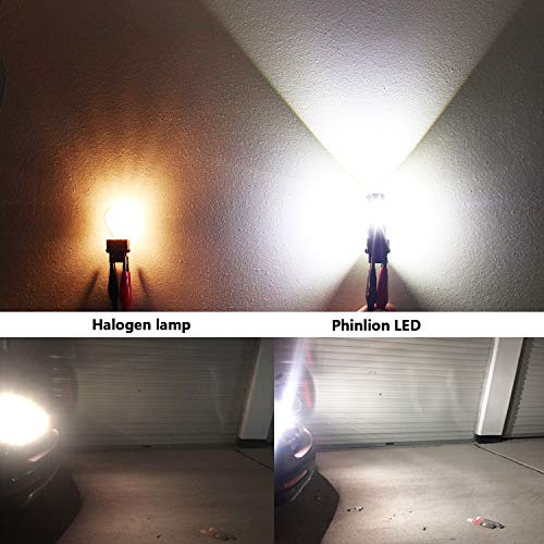 image for Phinlion 3600 Lumens 3156 3157 LED Backup Light Bulb Super Bright 3047