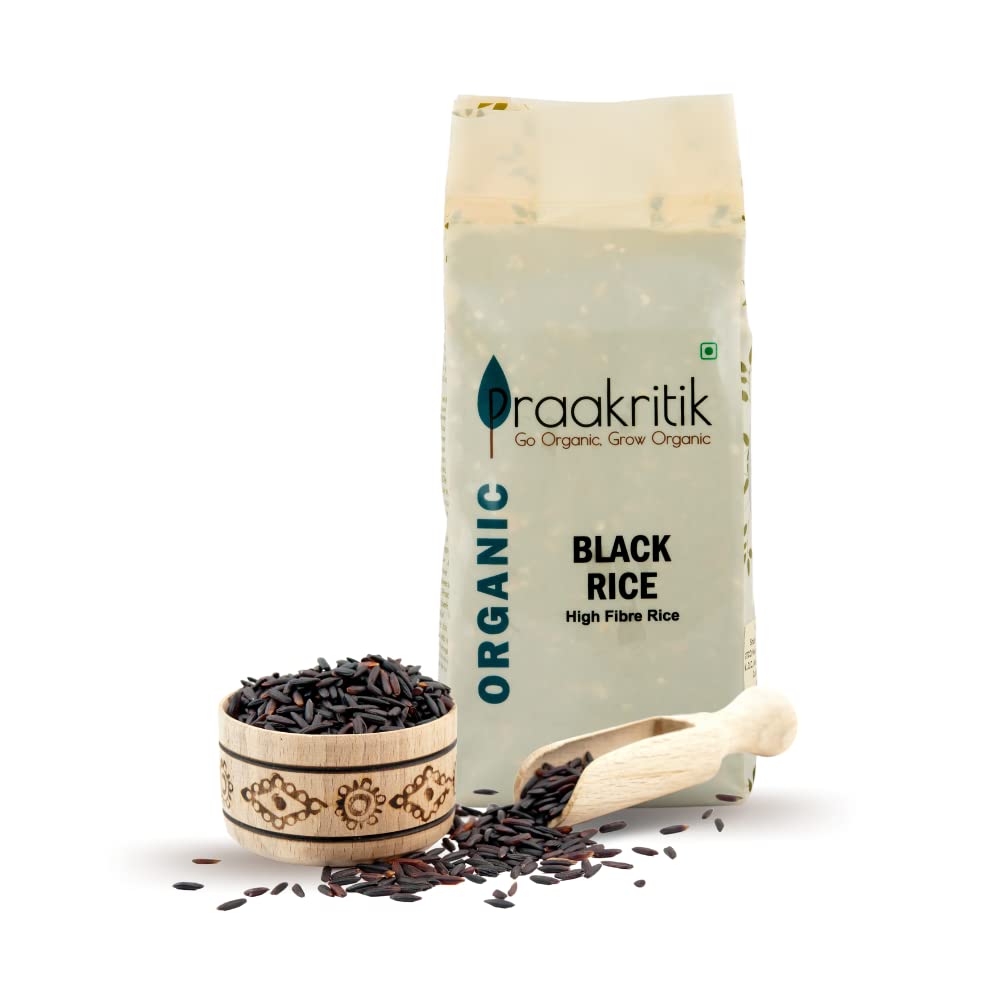 Praakritik Aromatic Black Rice 1.5 kg - Forbidden Rice - 500g (Pack of 3) | High Antioxidants | Weight Loss | High Fiber Rice I Superfood I North East part of India (B09QCV6Z4P) Amazon Price History, Amazon Price Tracker