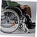 NOLITOY Wheelchair Front Fork Assembly Wheel Bracket Replacement Wheelchair Front Wheels