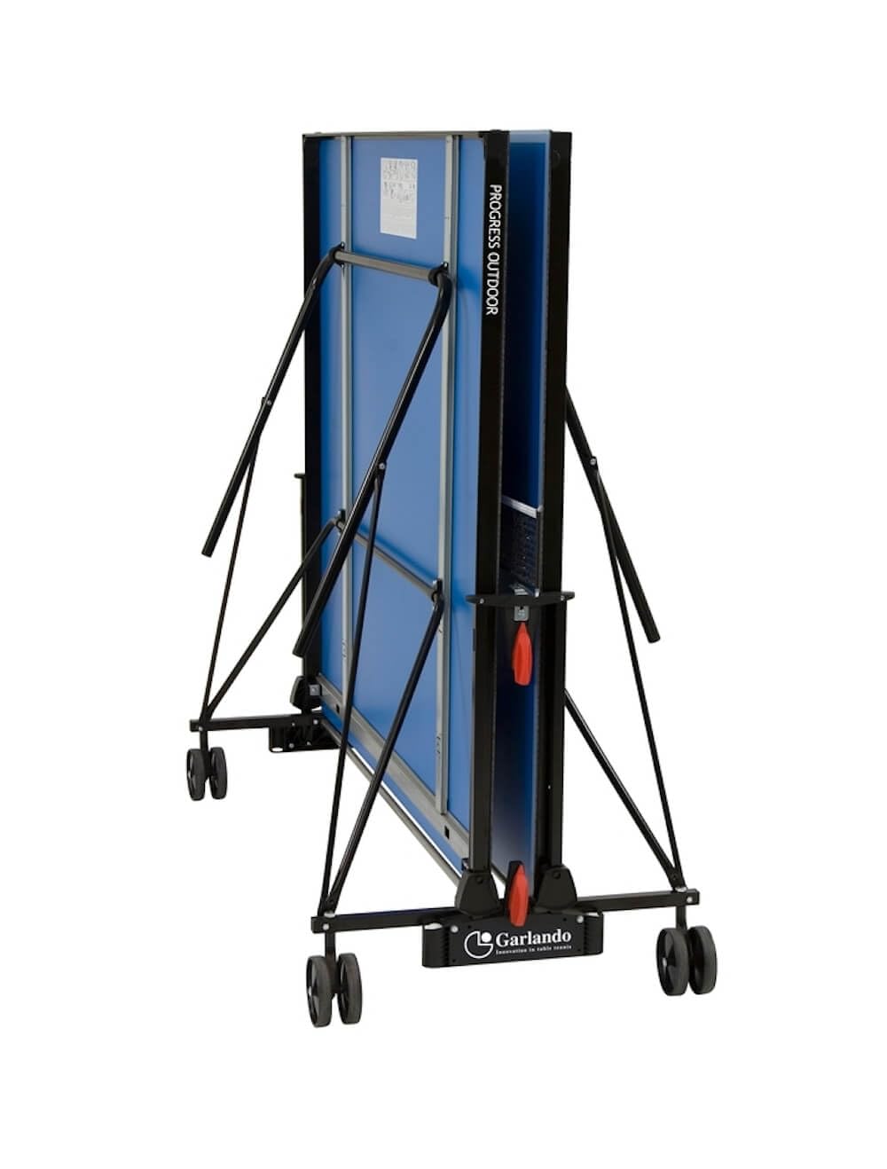 Garlando Tavolo da Ping Pong Progress Outdoor Con Ruote Per Esterno Blu