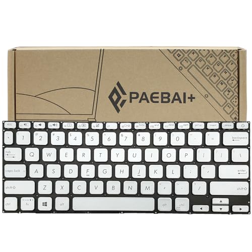 Clavier ASUS VivoBook 14 X420 UA F de rechange argenté disposition US