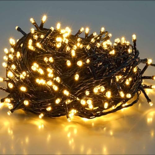 SALCAR 10m 150er LED Lichterkette Weihnachten Außen Innen, 31V...