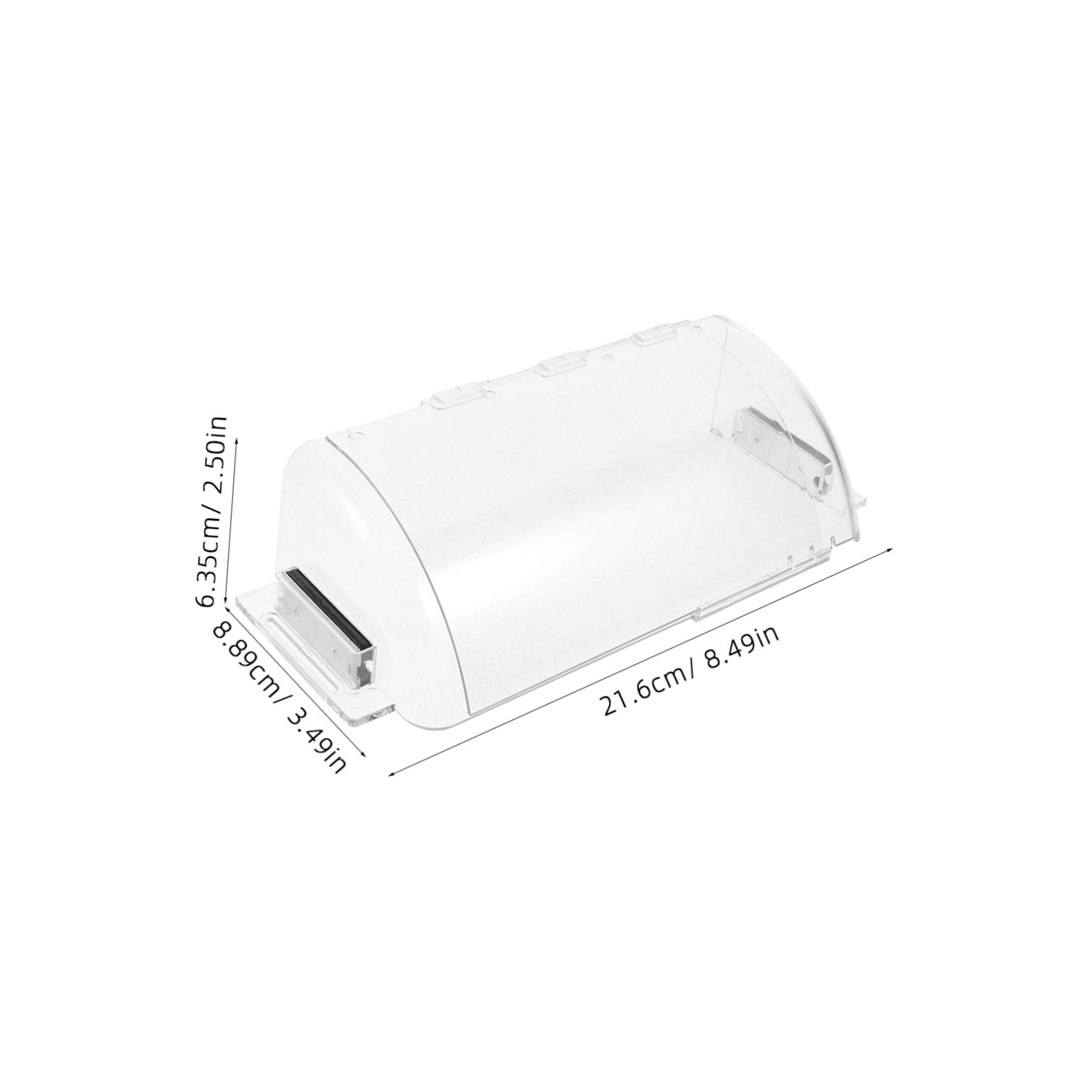 Deflettore Magnetico in Plastico Design Regolabile e Ventilazione Migliorata per Pareti Laterali e Ambienti Interni