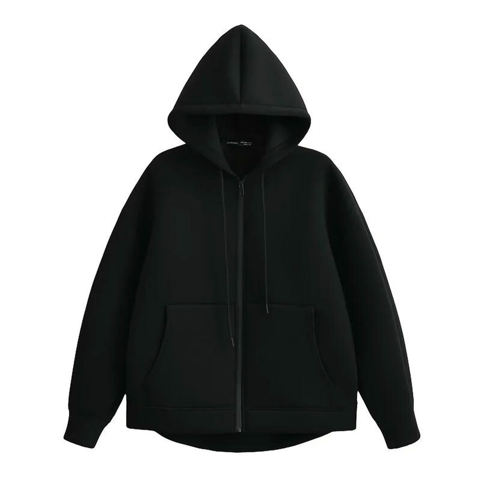 Strickjacke Damen Graue Frauen Oterwears Jacke Mantel Frühling Autumn Lässig Langarm Schwarze Jacken-schwarz-l