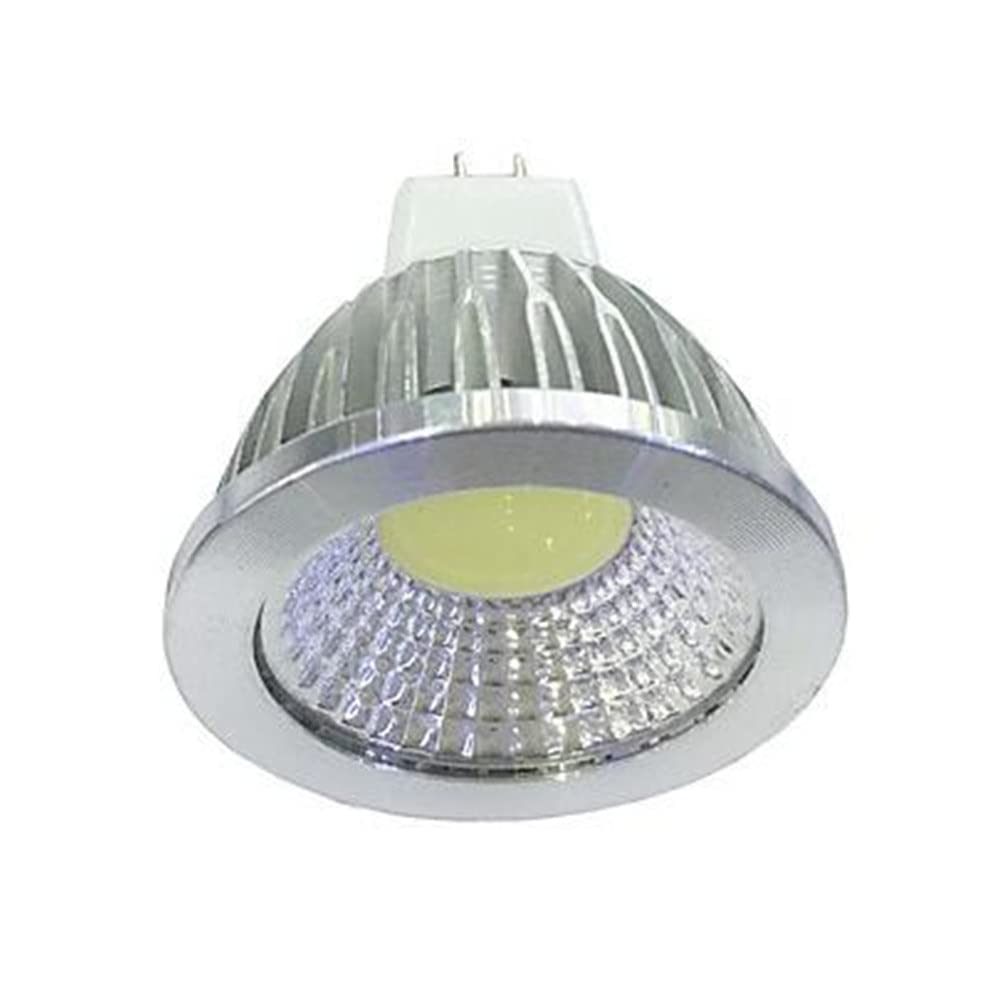 Fengyan Bombillas domésticas 10pcs / lote 1 LED 2V Bombilla de foco MR16 COB 6W 9W 12W Blanco caliente / fresco LED Lámpara Downlight Iluminación doméstica ( Color : Warm White , Talla : MR16 12W )