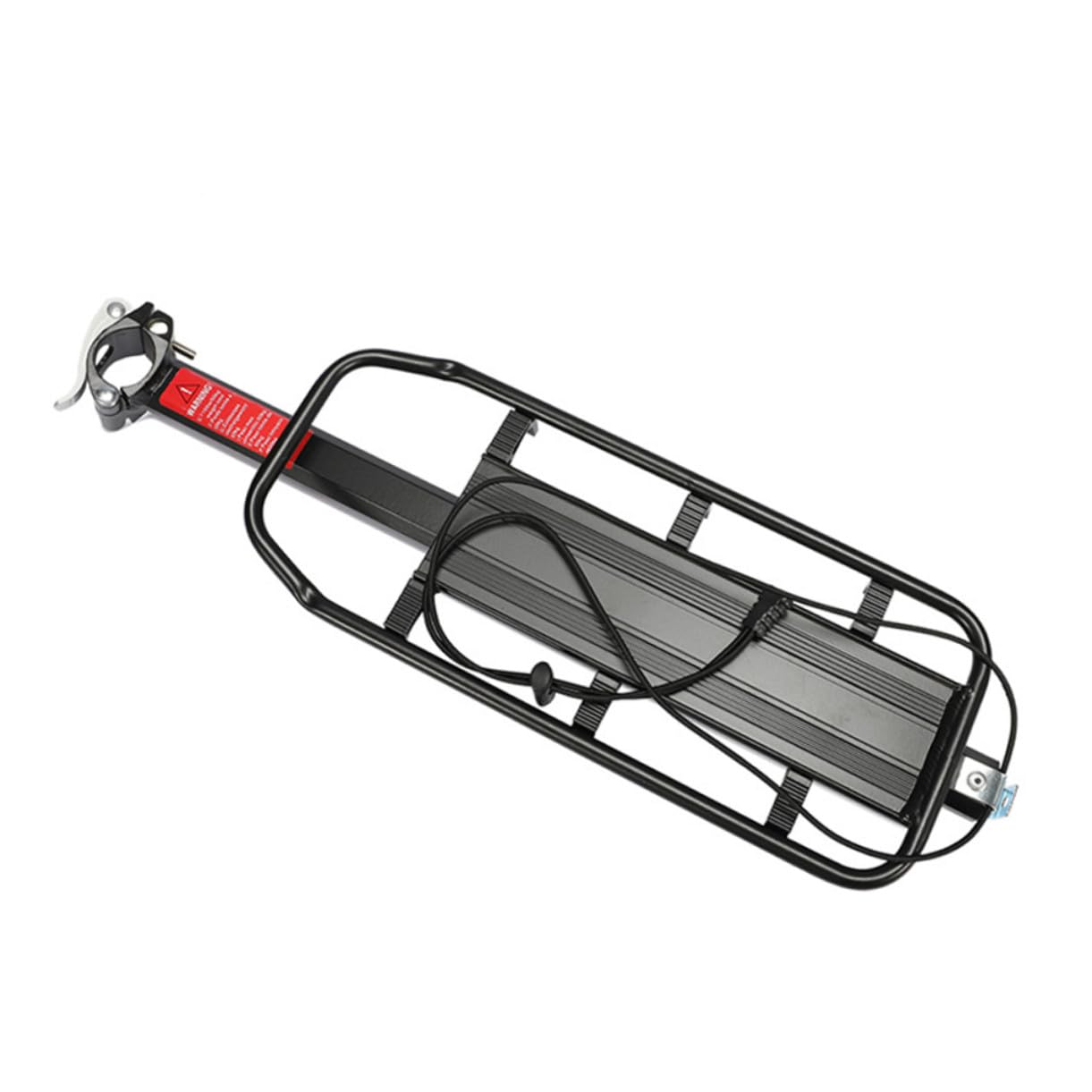 Alipis Portapacchi Posteriore per Bicicletta Mountain Bike Supporto Sellino Leggero e Resistente Facile da Installare Compatibile con Bici da Strada e Accessorio Ciclisti per Viaggi
