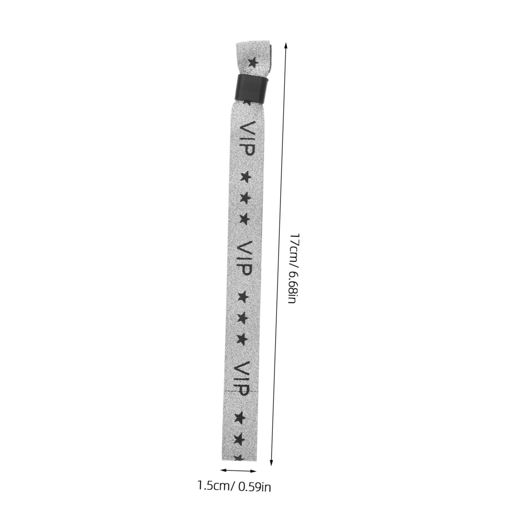 100 Piezas Pulseras de Actividad para Eventos Fiestas y Conciertos Color Material de Tela Pulseras de Identificación para Conciertos para Actividades al Aire