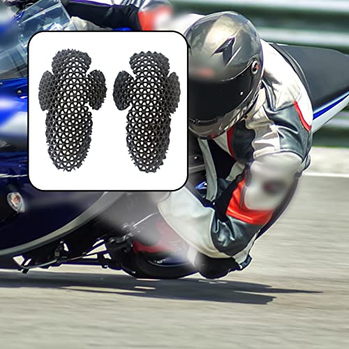 Protectores para coderas de motocicleta con absorción de impactos e inserción universal 4