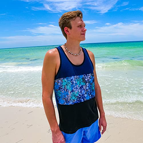 FROG SAC White Puka Shell Necklace for Men, Seashell Necklaces with Clam Chip Beads for Women, Beach Pooka VSCO Choker, Hawaiian Heishi Puca Surfer Chokers, Beachy Pooka Beaded Summer Necklace4