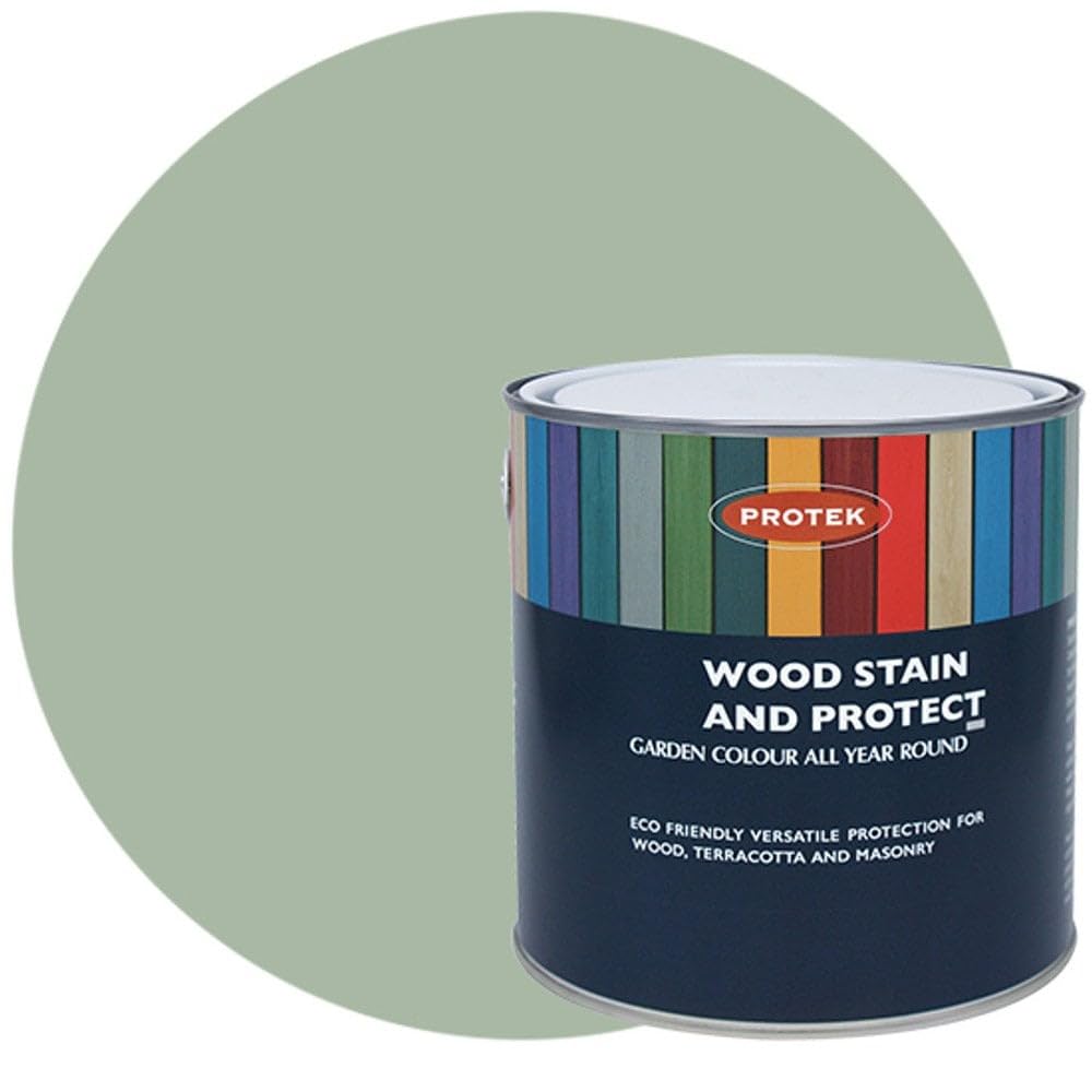 Protek Wood Stain & Protector Green Oat 2.5 litres