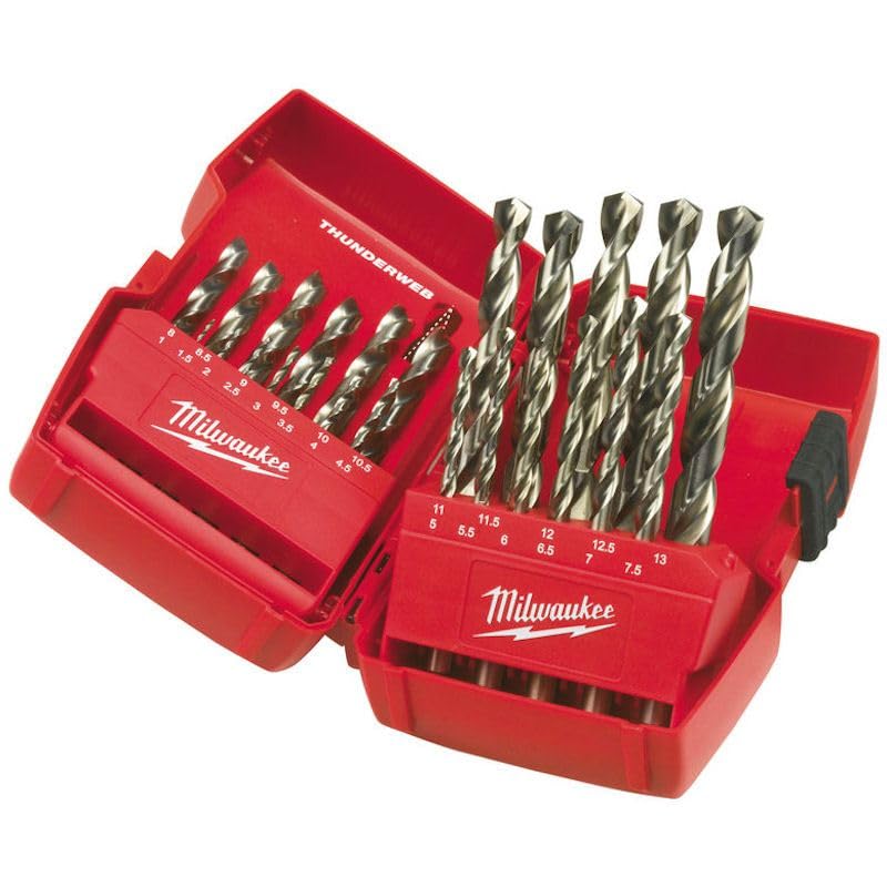 Milwaukee 4932352376 Conjunto de Brocas HSS-G thunderweb-25pc