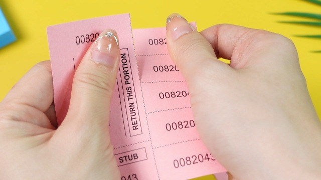 Amazon.com : Kosiz 1000 Sheet 25 Bid Raffle Tickets Chinese