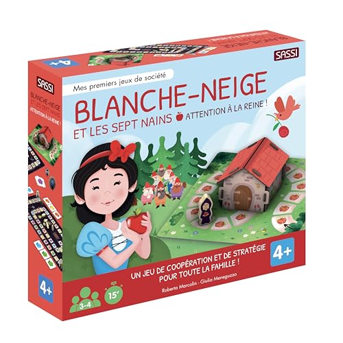 Mes premiers jeux de société - Blanche-Neige et les sept nains. Attention à la reine !
