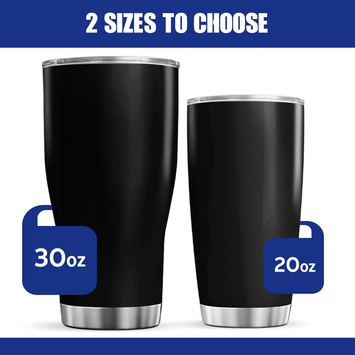 CUBICER Personalized Tumbler Travel Cup With Lid Insulated Mug Gifts For Women Mermaid Travel Coffee Cup Spill Proof Double Wall Tumblers Wine Stainless Steel Cups At Christmas Birthday December