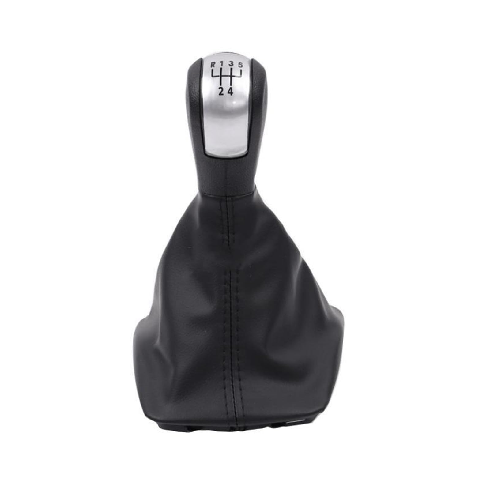 Glblpexelr Silver 5 Speed Shift Knob For Skoda For Octavia For A5 Mk2 Stylish