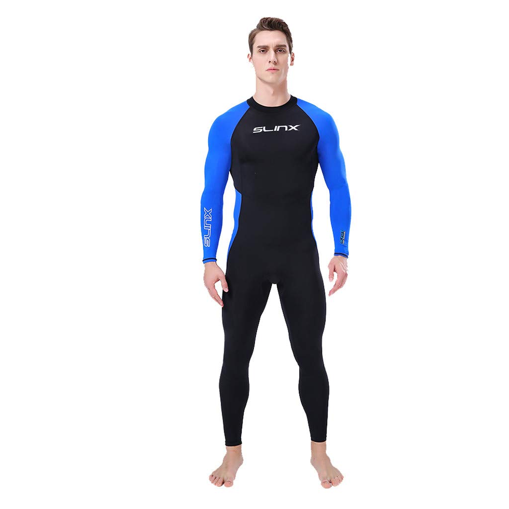 Muta subacquea elasticizzata da uomo per snorkeling, surf, nuoto, muta intera super flessibile con funzione di protezione riscaldante
