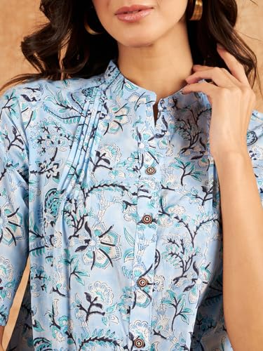 Image of Modeve Women Cotton Top for Summer
