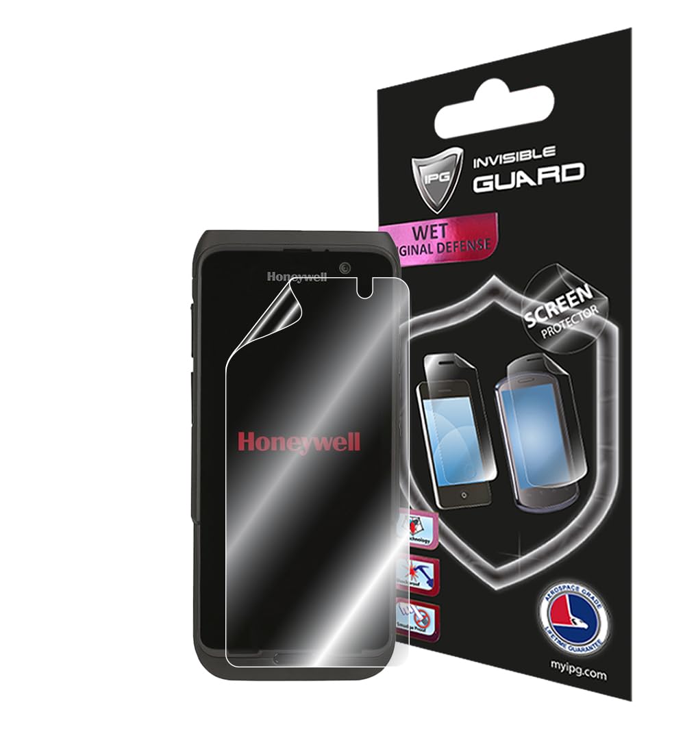 IPG Compatible with Honeywell CK3X - CK65 - CT30 XP - CT40 - CT45 - CT47 - CW45 Handheld Computer HydroGel Screen Protector 6 UNITS Invisible Guard