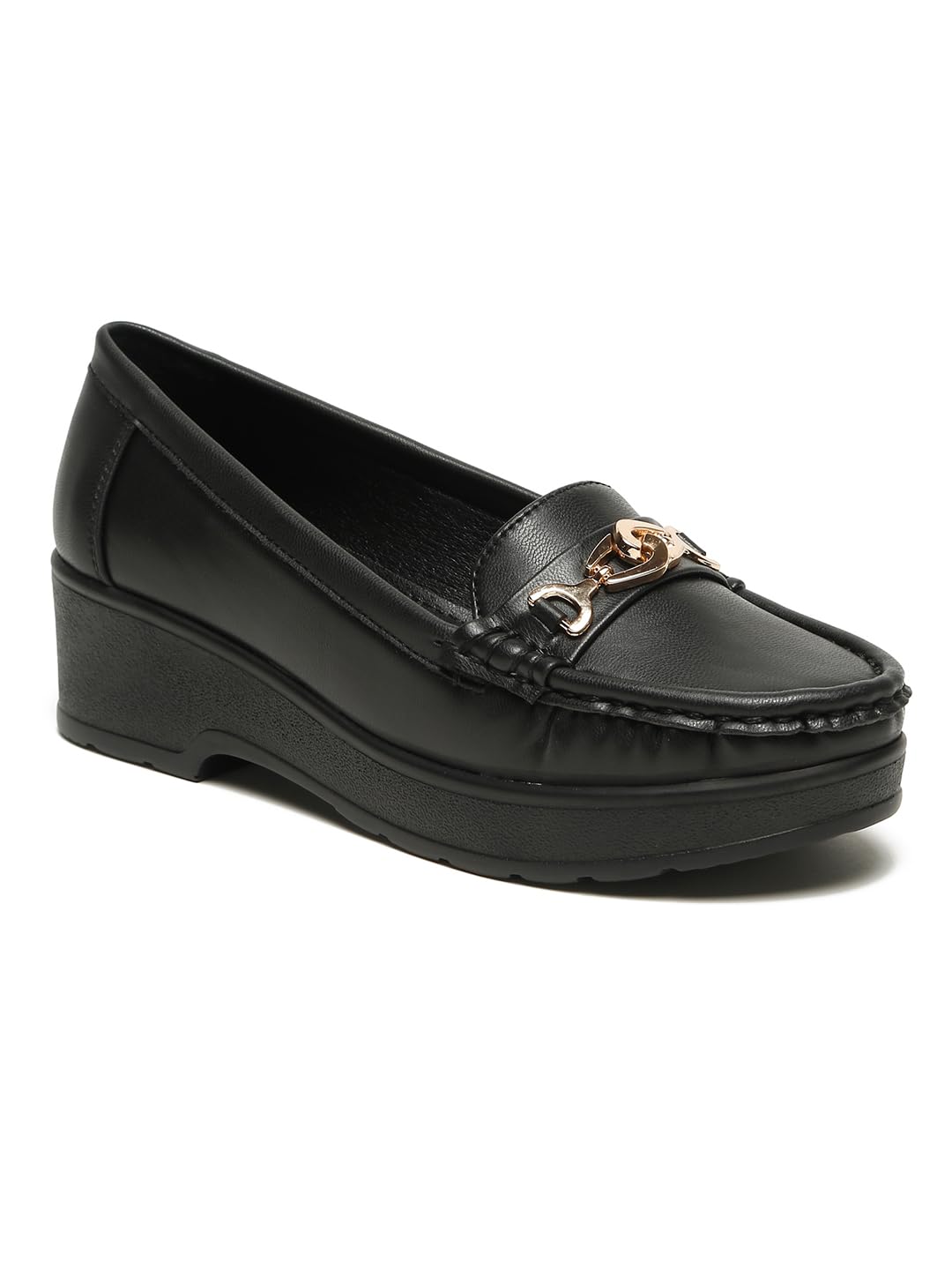 Womens Black Casual Shoes FnH GS-545-BK-image-23