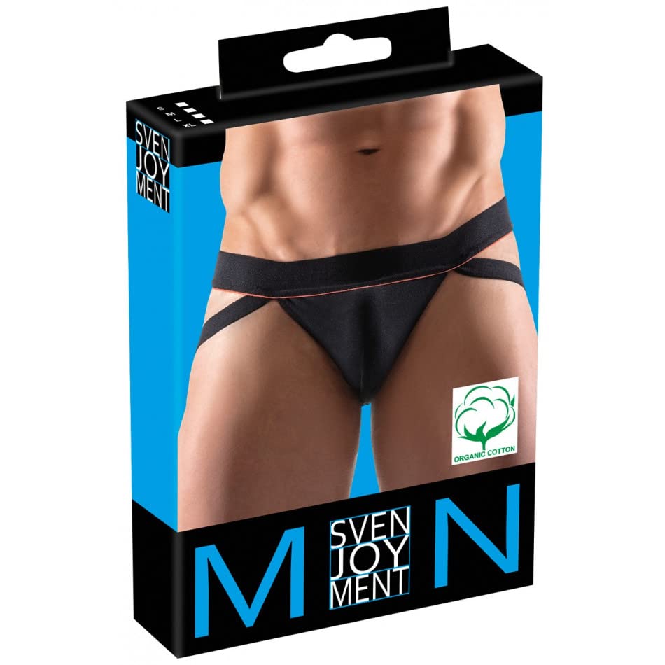 Jockstring Schwarz S Svenjoyment 21003391701 suspensorio masculino negro 3