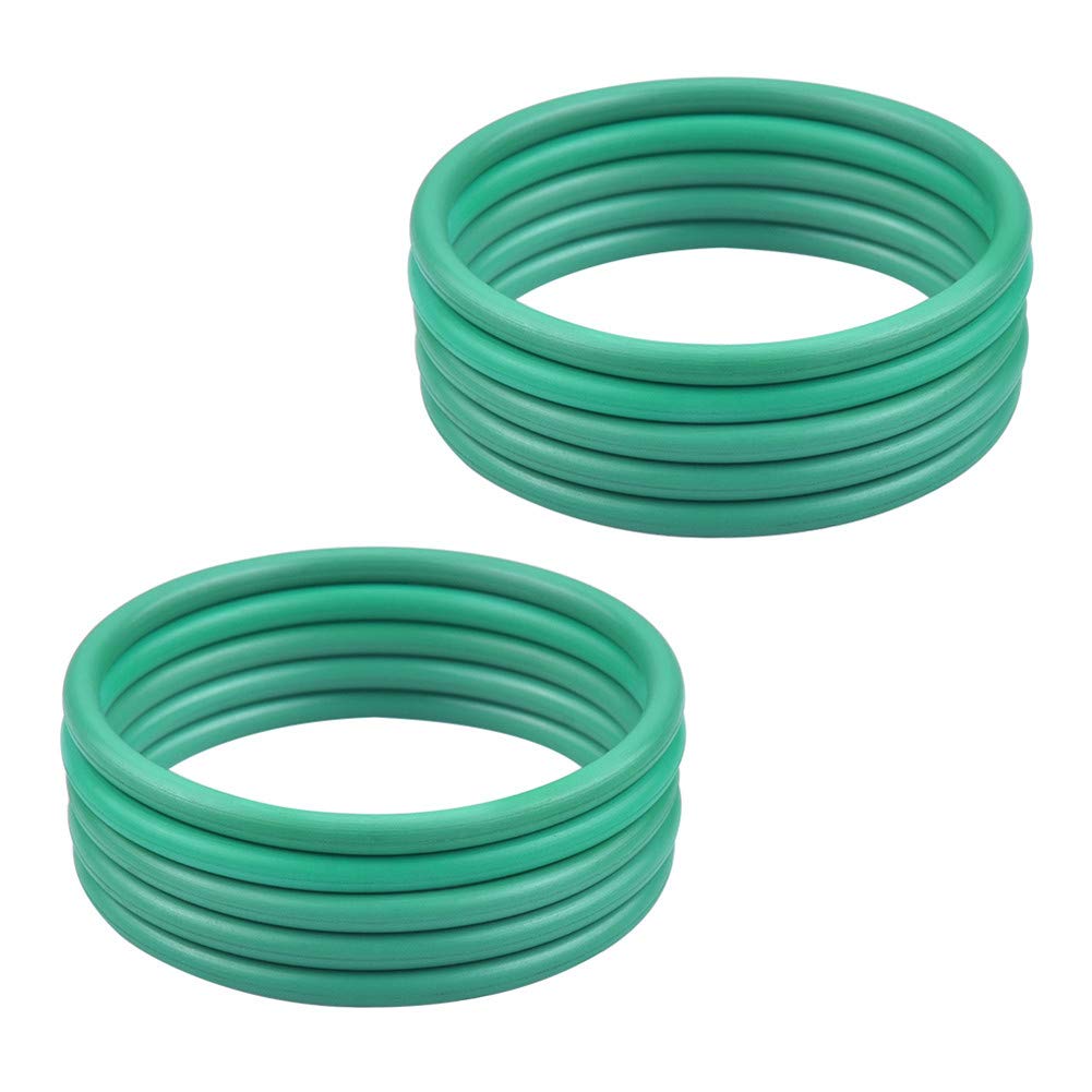 4 O-Ring Gancio Di Scarico Per Auto - Diametro 2 Pollici, Nero, Per Riduzione Rumore E Supporto Sicuro - Foto 3