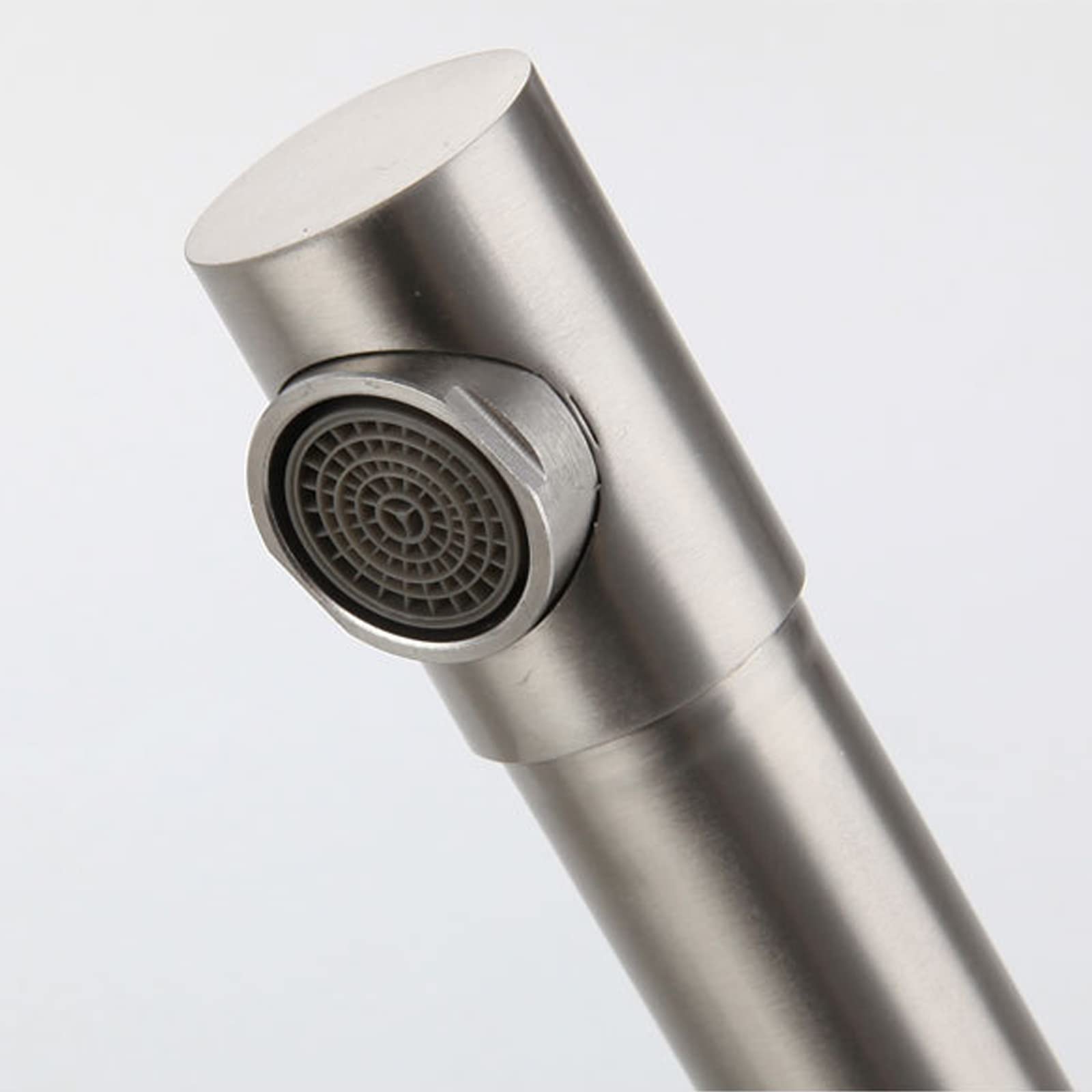 Rubinetto da cucina riempitivo for pentole, rubinetto for lavello pieghevole a parete in acciaio inossidabile Braccio oscillante a doppio snodo estensibile, maniglia singola 2 fori Rubinetto commercia