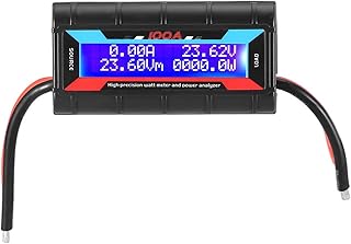 60V 100A Digital HighWatt Meter Power Analyzer RC Volt Amp Meter, Measure Energy, Power, Current, Voltage, Check Battery Capacity and Health