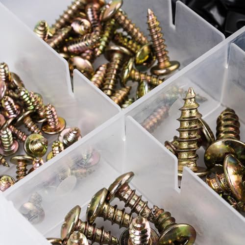 Namvo Pack of 170 Thread Clip Nut Set - Image 4