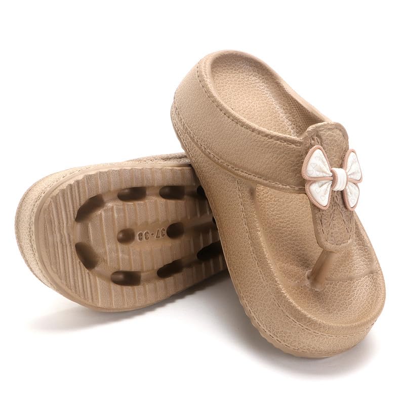 Image of Richmen Women Summer Flip Flop Slippers Casual Pillow EVA Anti-Slip Sole Slide Slipper Indoor Bedroom Sandals for Women's & Girls