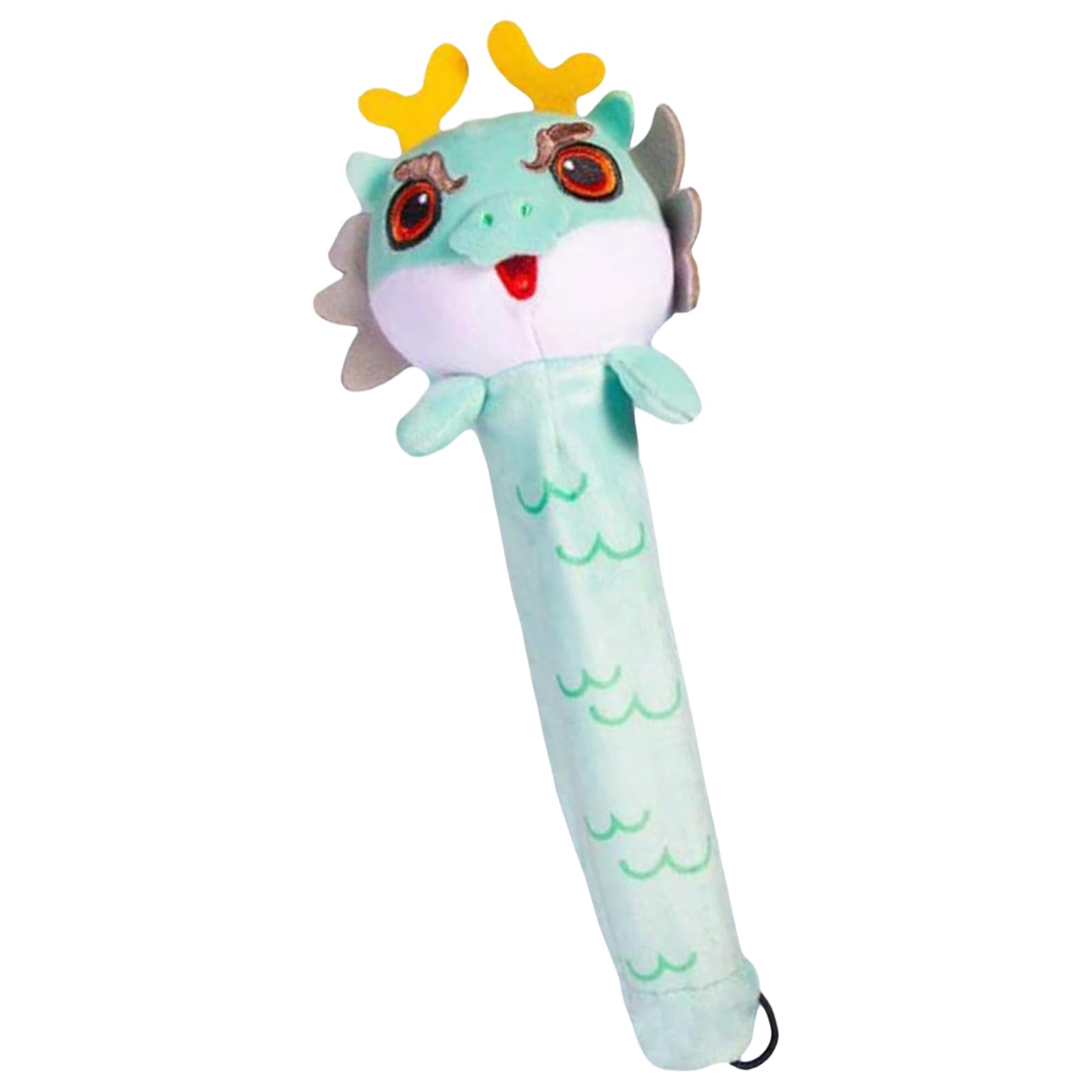 Manchon De Poignée De Raquette De Badminton – Housse De Poignée De Dessin Animé Dragon, Forme De Adorable, Protection Antidérapante Tricotée, Accessoire En Flanelle Robuste | Pratique Du Tennis
