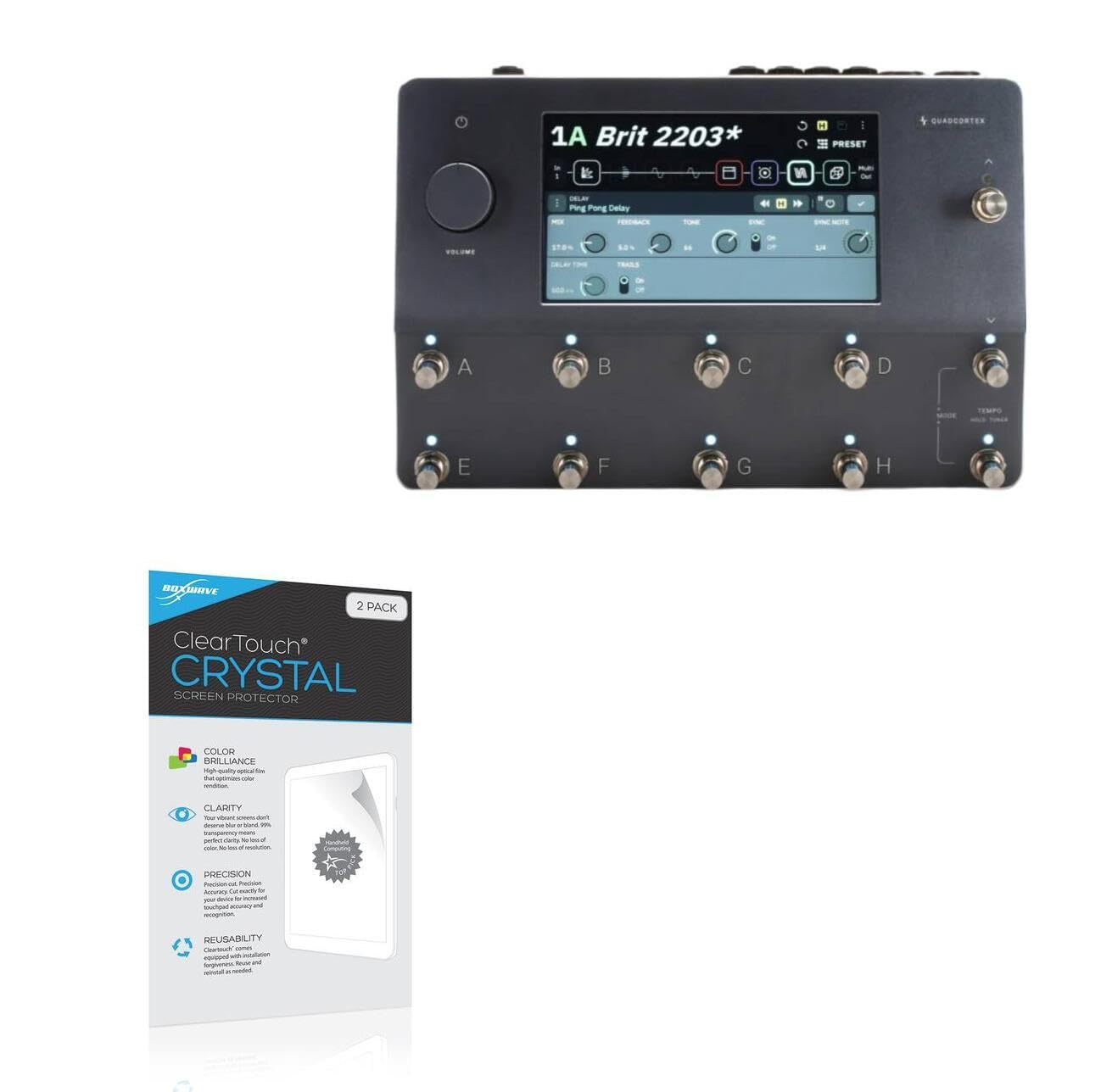 Neural DSP Quad Cortex新品同様！保護用アクリルカバー付 Neural DSP QUAD CORTEX Premium Acrylic Protective Cover