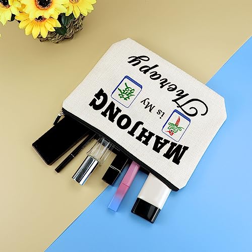 Bolsa cosmética Mahjong para maquillaje 25x17cm miniatura 4
