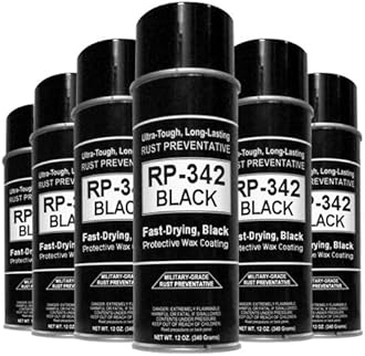 Cosmoline RP-342 Black Rust Preventive Spray (Military-Grade) 24-Cans