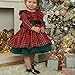 Carolilly - Vestido de Navidad para bebé o niña, manga larga a...