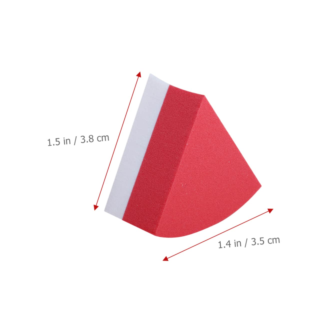 SHERCHPRY Beauty Supplies 20pcs Makeup Sponges Triangle Powder Puff for Foundation Dry Wet Gentle Touch