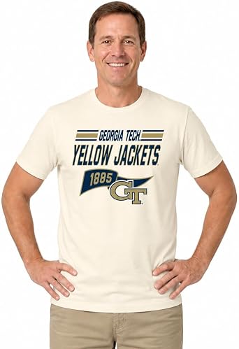 Varsity Club Pennant Shirt, Ringspun Cotton, Short Sleeve, Tag-Less