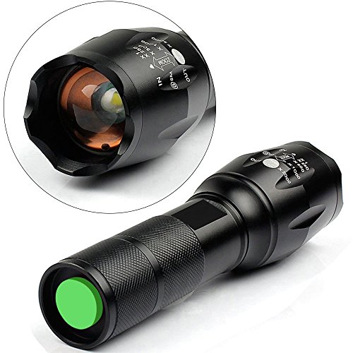 Vanzon Torcia LED Alta Potenza Militare Torcia