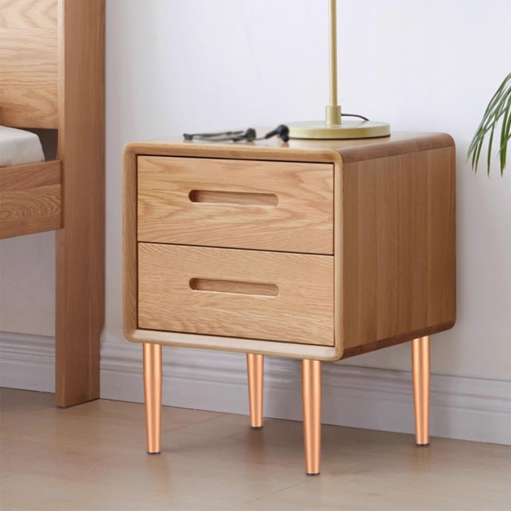 Genérico 4 Patas Cónicas Rectas De Muebles, Patas De Repuesto De Aluminio De Mediados De Siglo para Sofá, Armario, Mesa, Silla, Armario, Otomana, Proyectos De Bricolaje(Champán,25cm/9.8in)